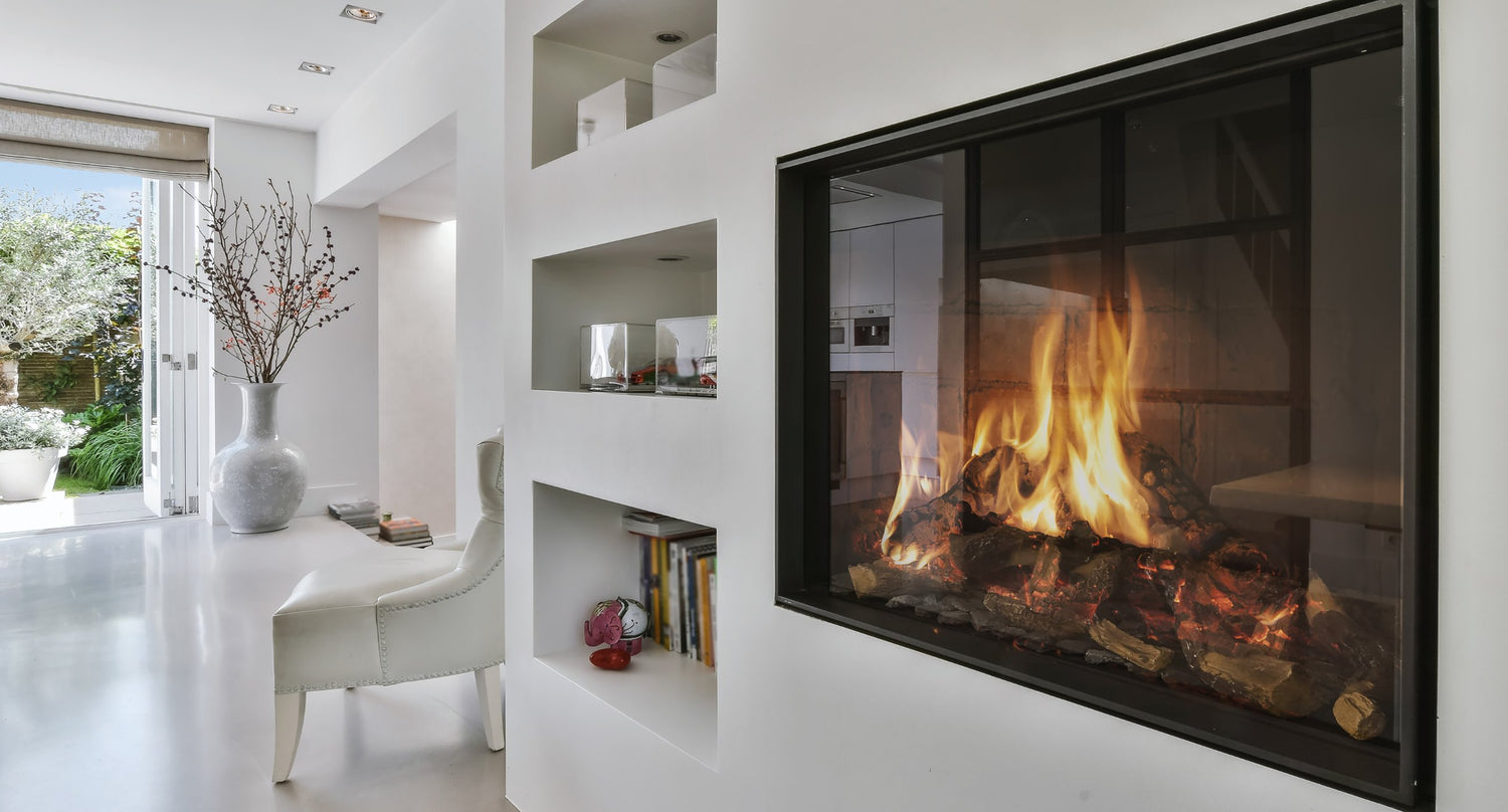 Electric fireplace image