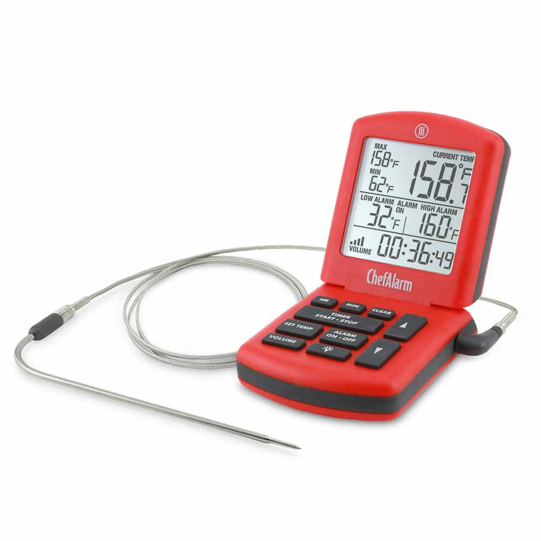 ChefAlarm Cooking Thermometer and Timer with Alarm