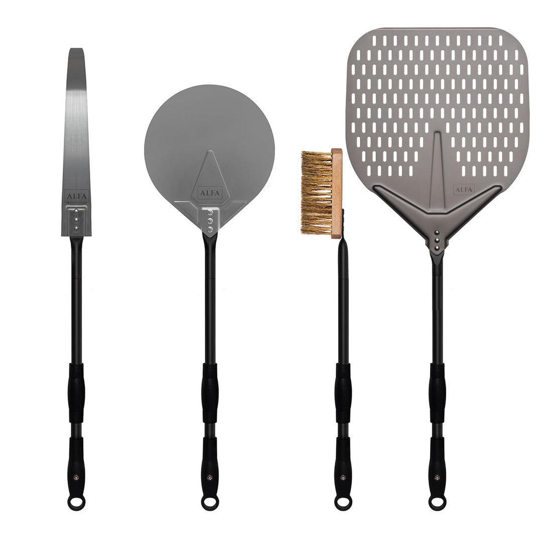 36&quot; Medium Peel, Turner, Brush &amp; Rake Set