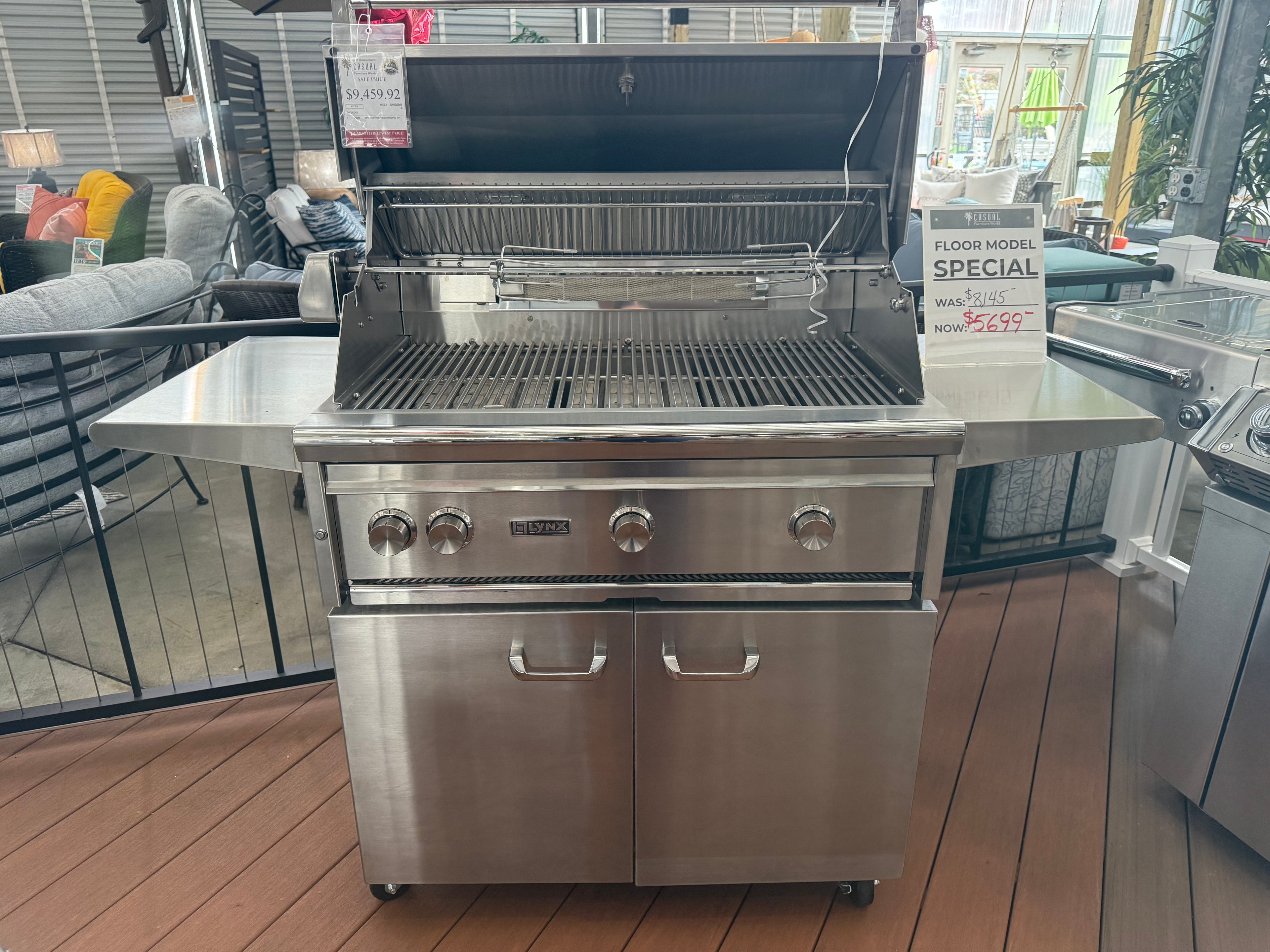 36&quot; Pro Freestanding Gas Grill