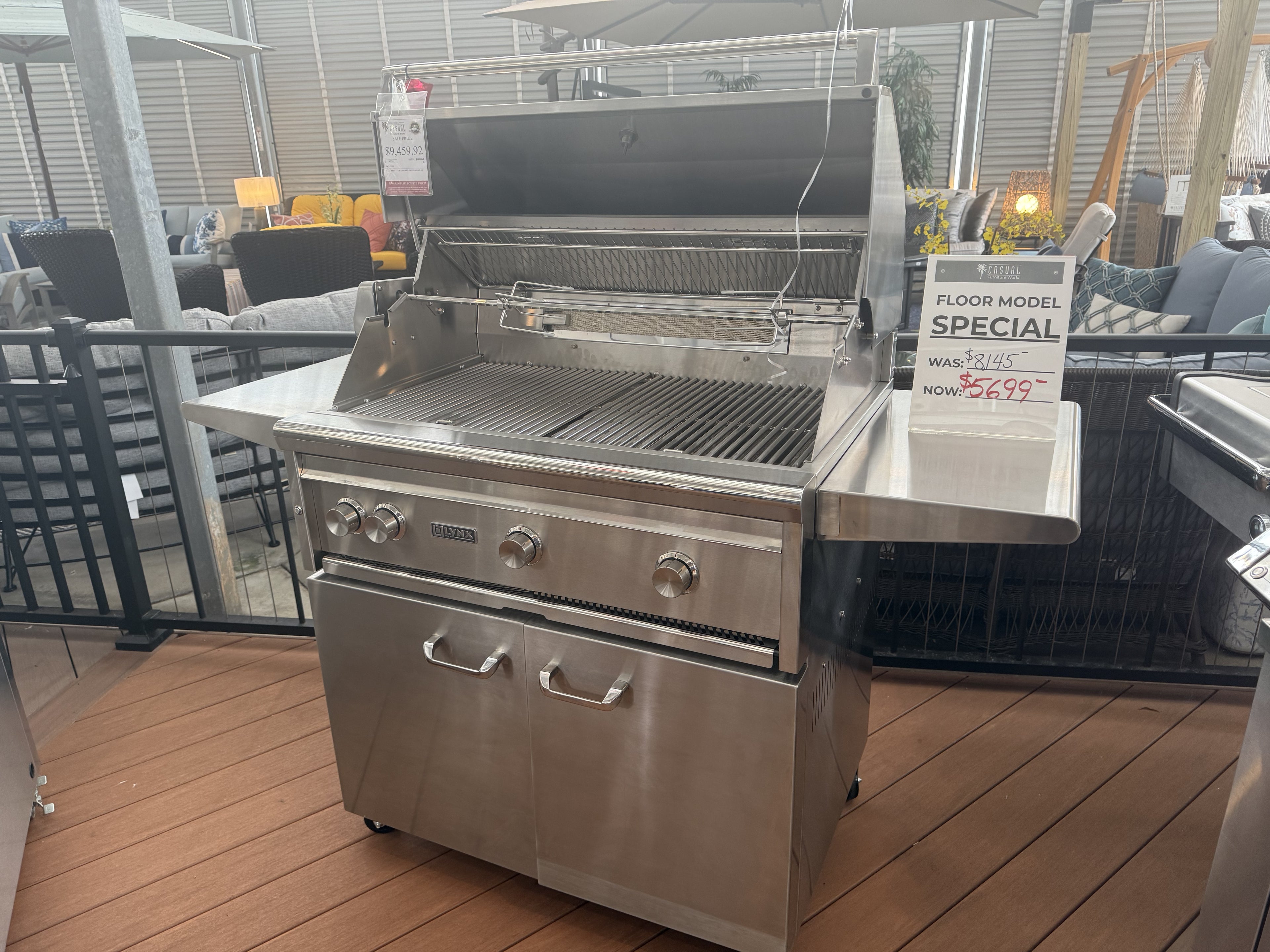 36&quot; Pro Freestanding Gas Grill