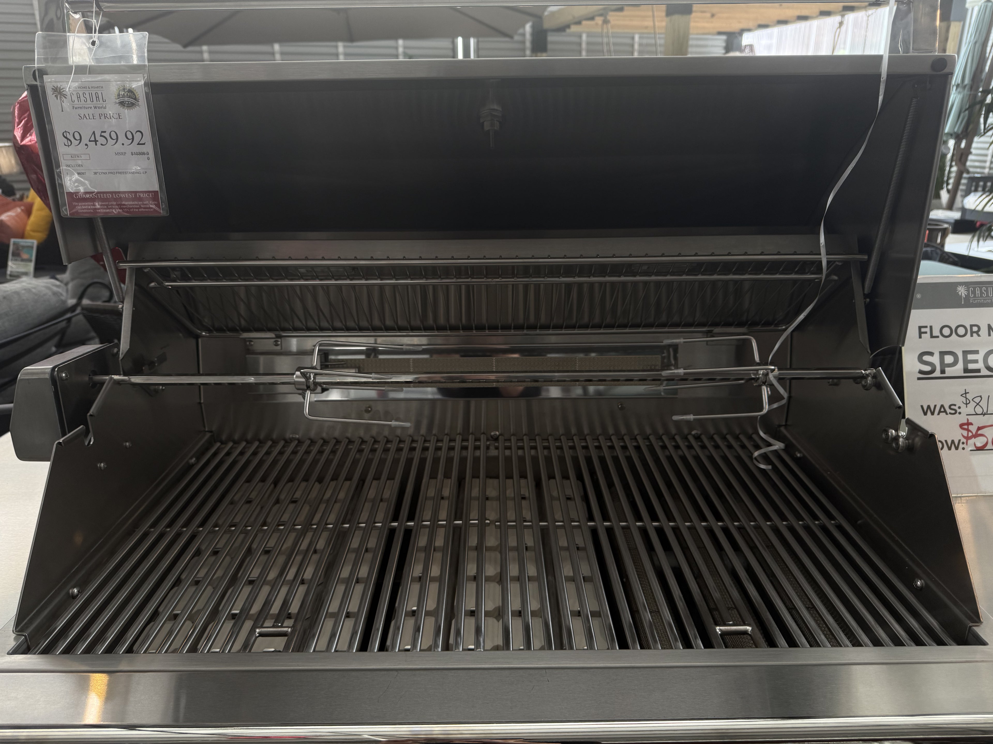 36&quot; Pro Freestanding Gas Grill