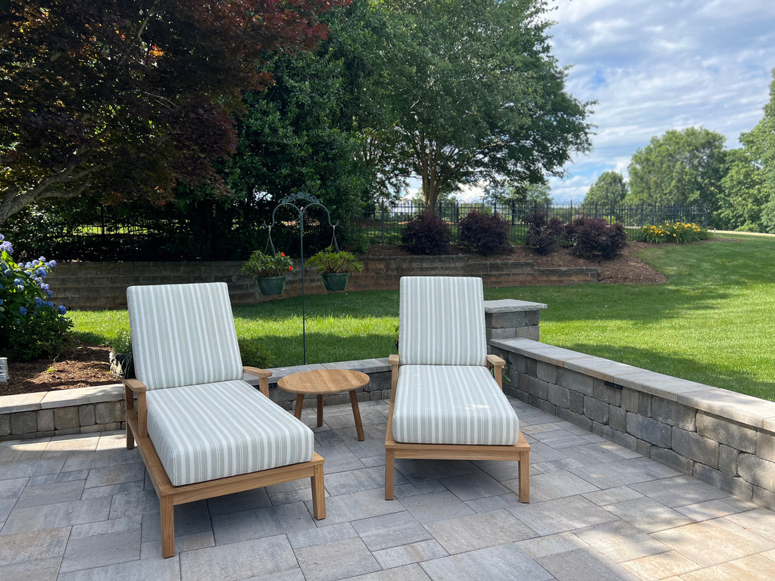 Beckett Teak Chaise Lounge