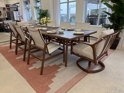 Barbados 116&quot; Rectangular Dining Set