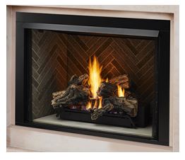 42&quot; Lo-Rider Clean Face Vent-Free Firebox with Stacked Traditional Interior Panels