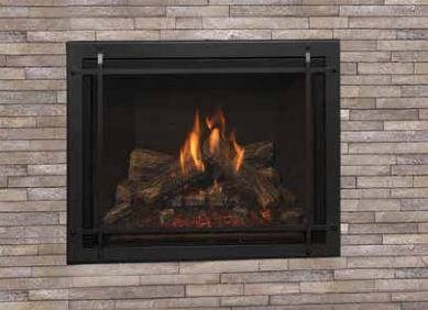 Nordik 41DV Gas Direct Vent Fireplace Insert with Electronic Ignition