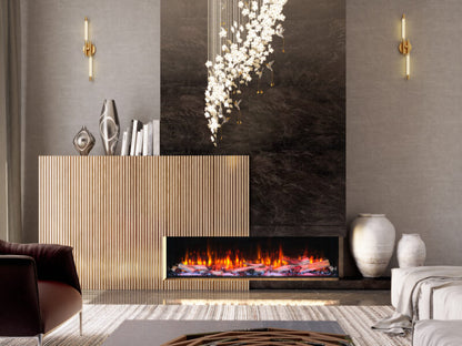 Osseo Multi-Sided Linear Electric Fireplace