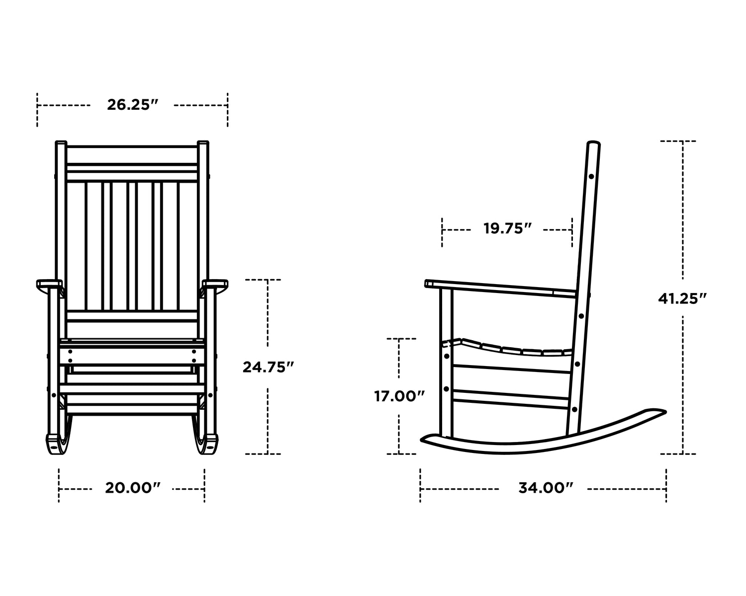 Estate Rocking Chair