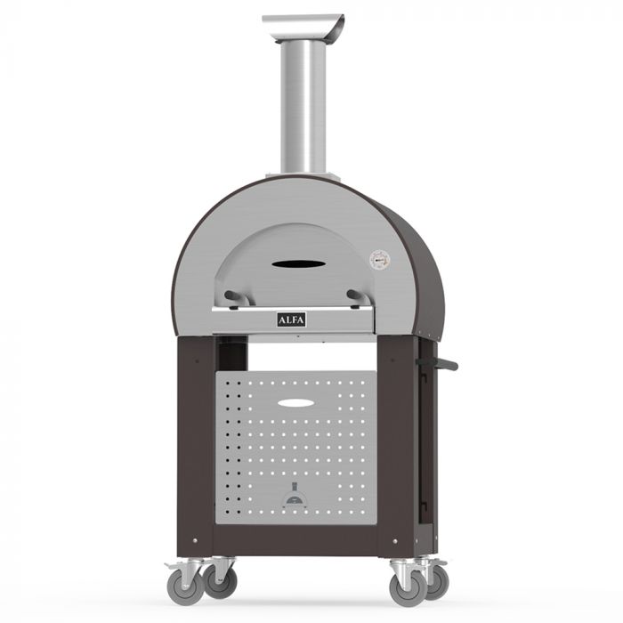 5 Minuti 23-Inch Wood-Fired Pizza Oven Cart