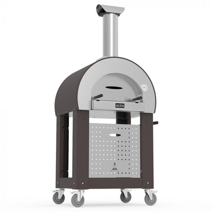 5 Minuti 23-Inch Wood-Fired Pizza Oven Cart