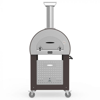 5 Minuti 23-Inch Wood-Fired Pizza Oven Cart