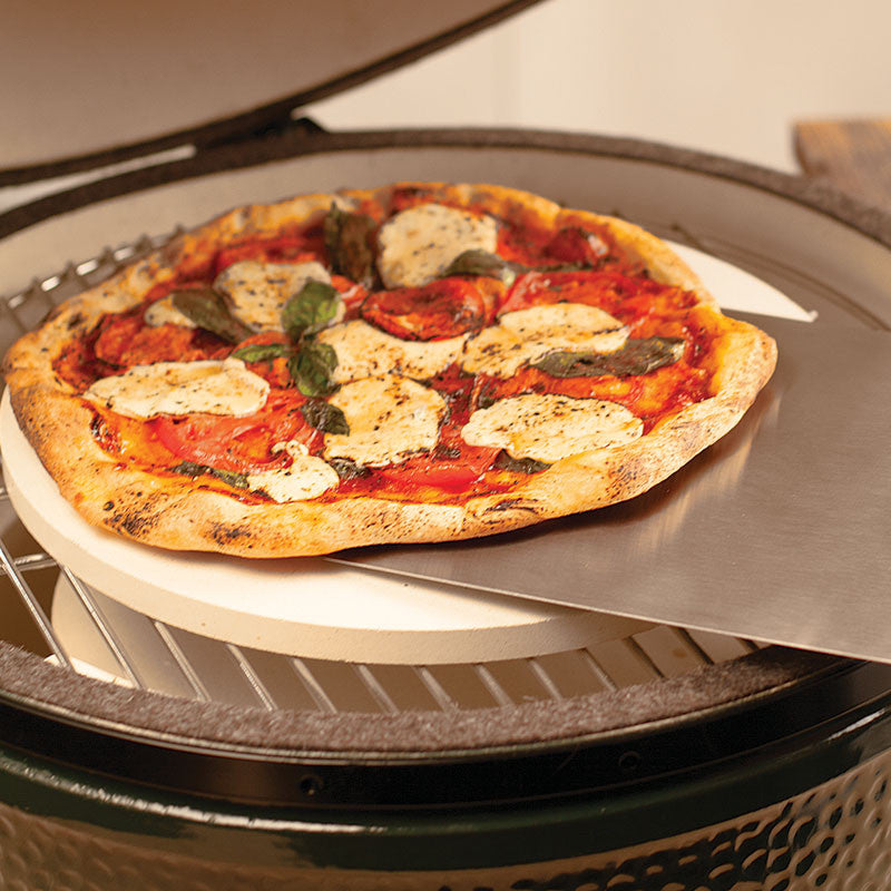 14&quot; Flat Pizza &amp; Baking Stone for XL and Large Egg