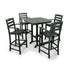 Polywood La Casa Café 5-Piece Bar Set - Casual Furniture World