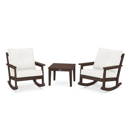 Polywood Vineyard 3-Piece Deep Seating Rocking Chair Set - Casual Furniture World