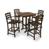 Polywood La Casa Café 5-Piece Bar Set - Casual Furniture World