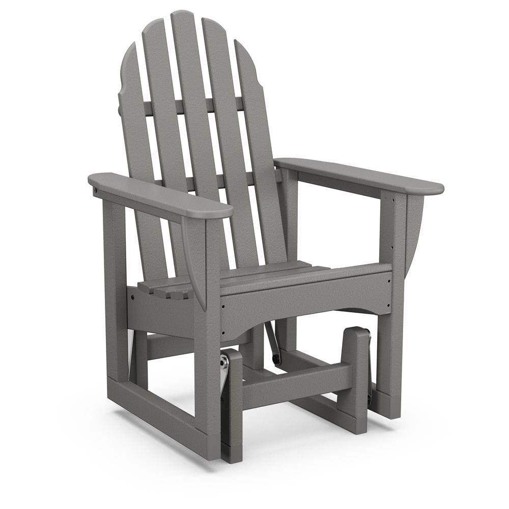 Polywood Classic Adirondack Glider Chair - Casual Furniture World
