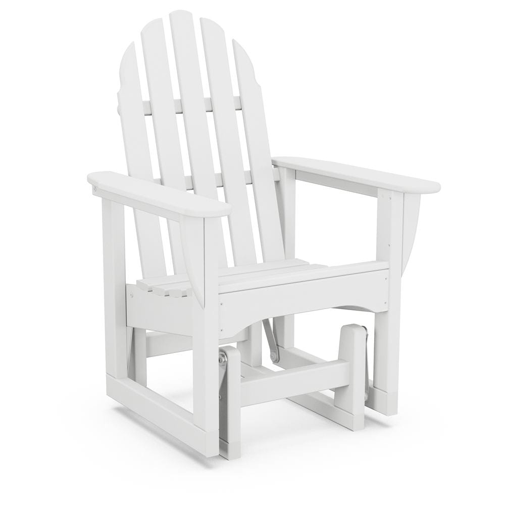 Polywood Classic Adirondack Glider Chair - Casual Furniture World